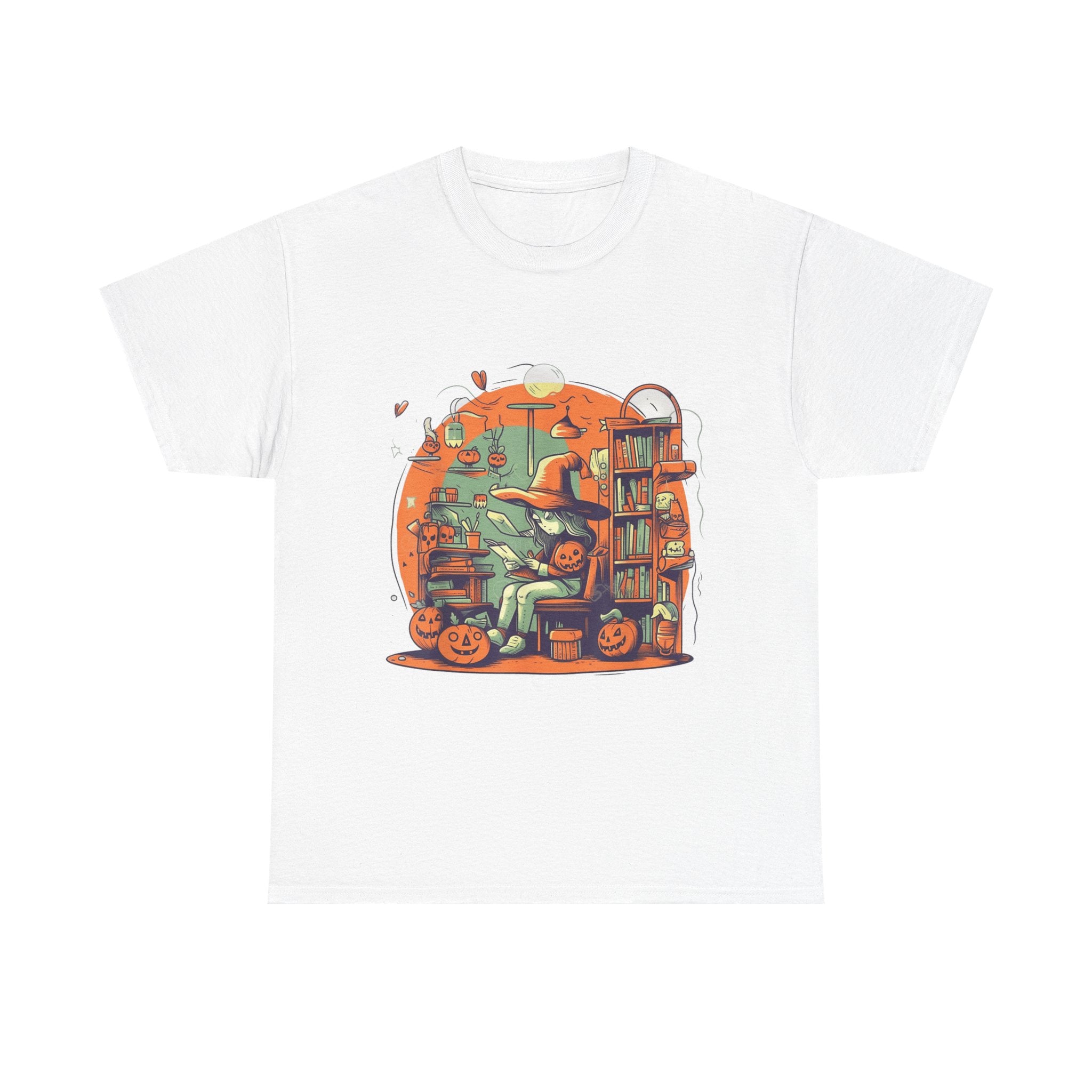 Bookworm Reading Book Halloween Costume Librarian Teacher T-Shirt
