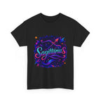Neon Sagittarius Zodiac Tee