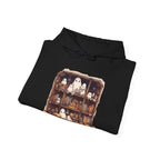 Cute Ghost Reading Books Halloween Librarian Book Hoodie