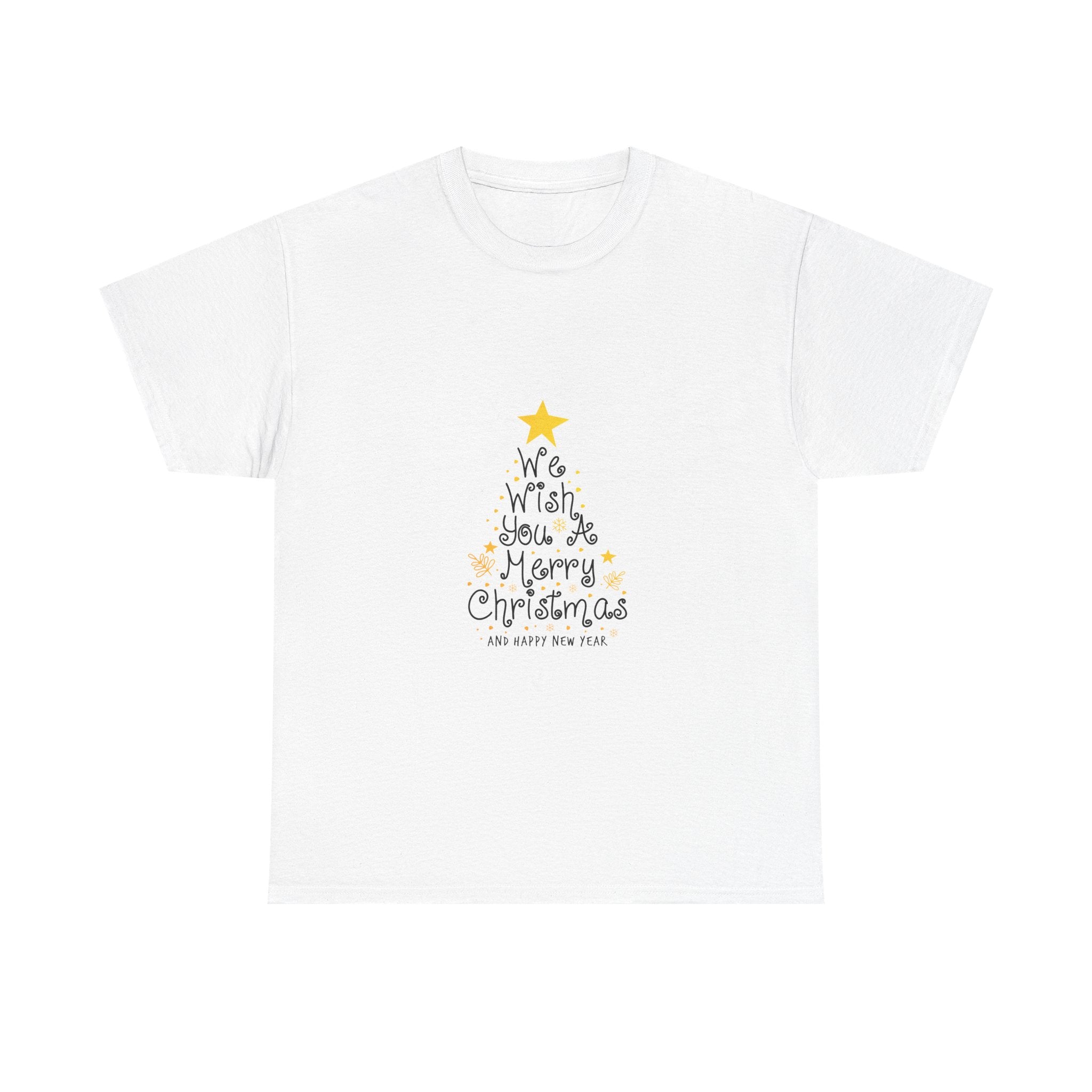 We Wish You A Merry Christmas & Happy New Year Graphic Tee
