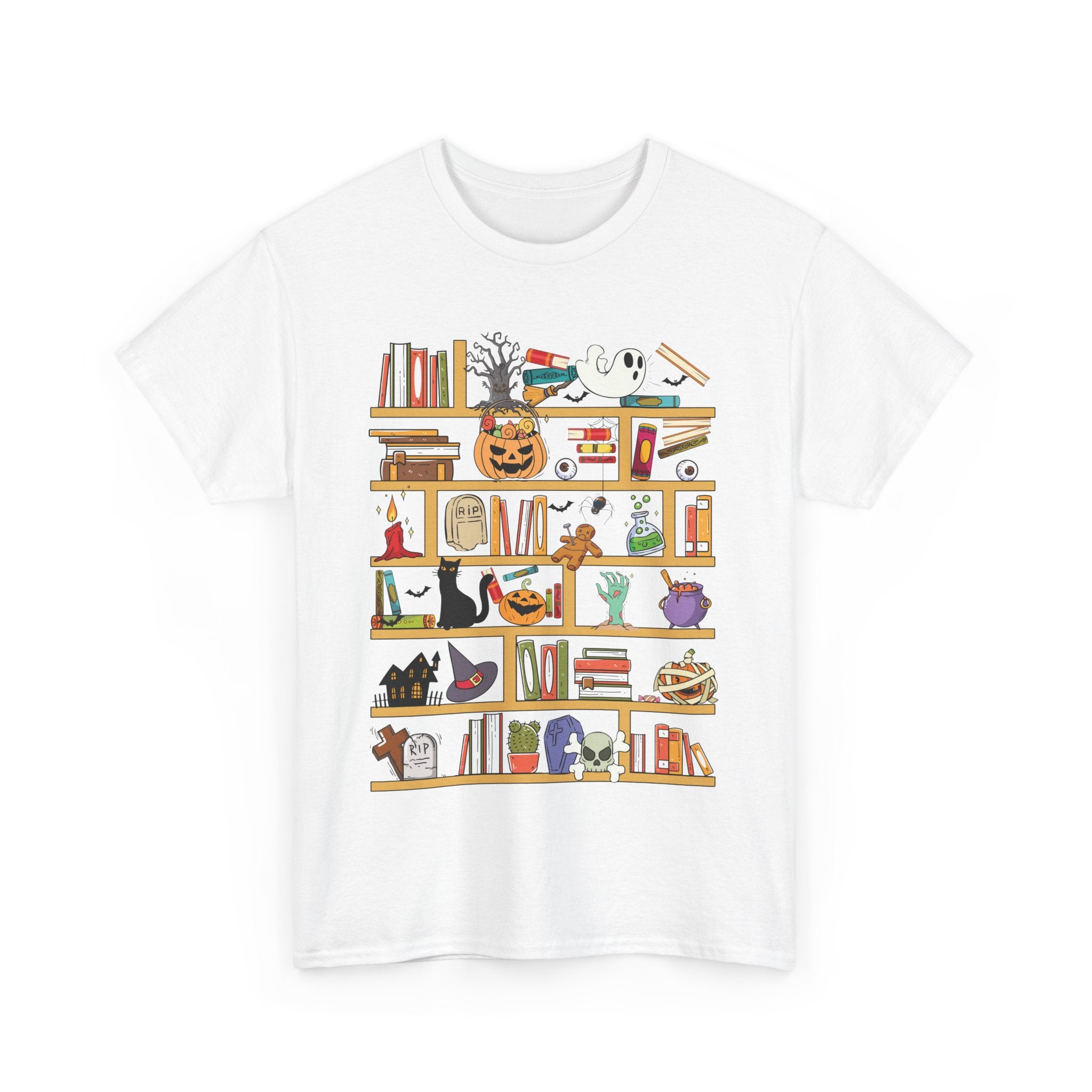 Book Lover Librarian Halloween T-Shirt