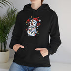 Christmas Lights Snowman Hoodie