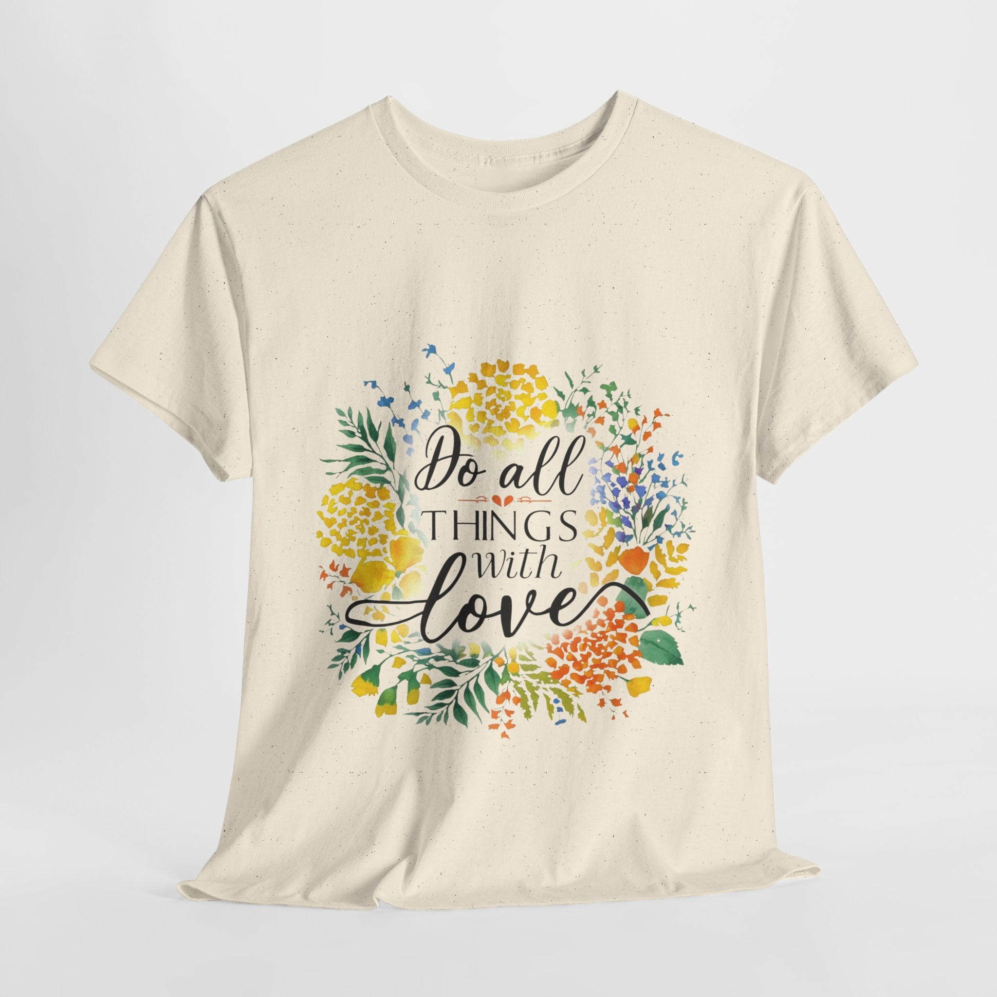 Do All Things With Love Graphic Tee