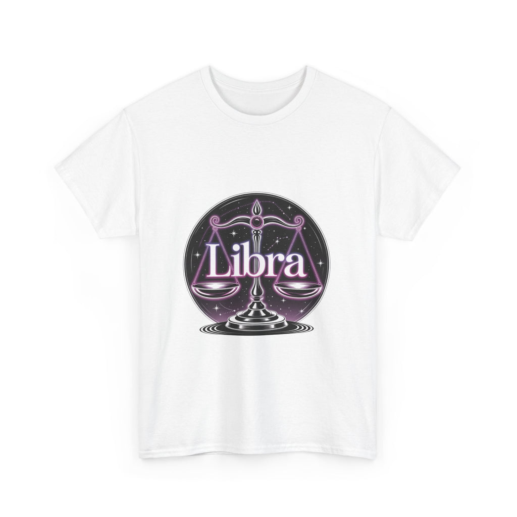 Neon Libra Zodiac Tee