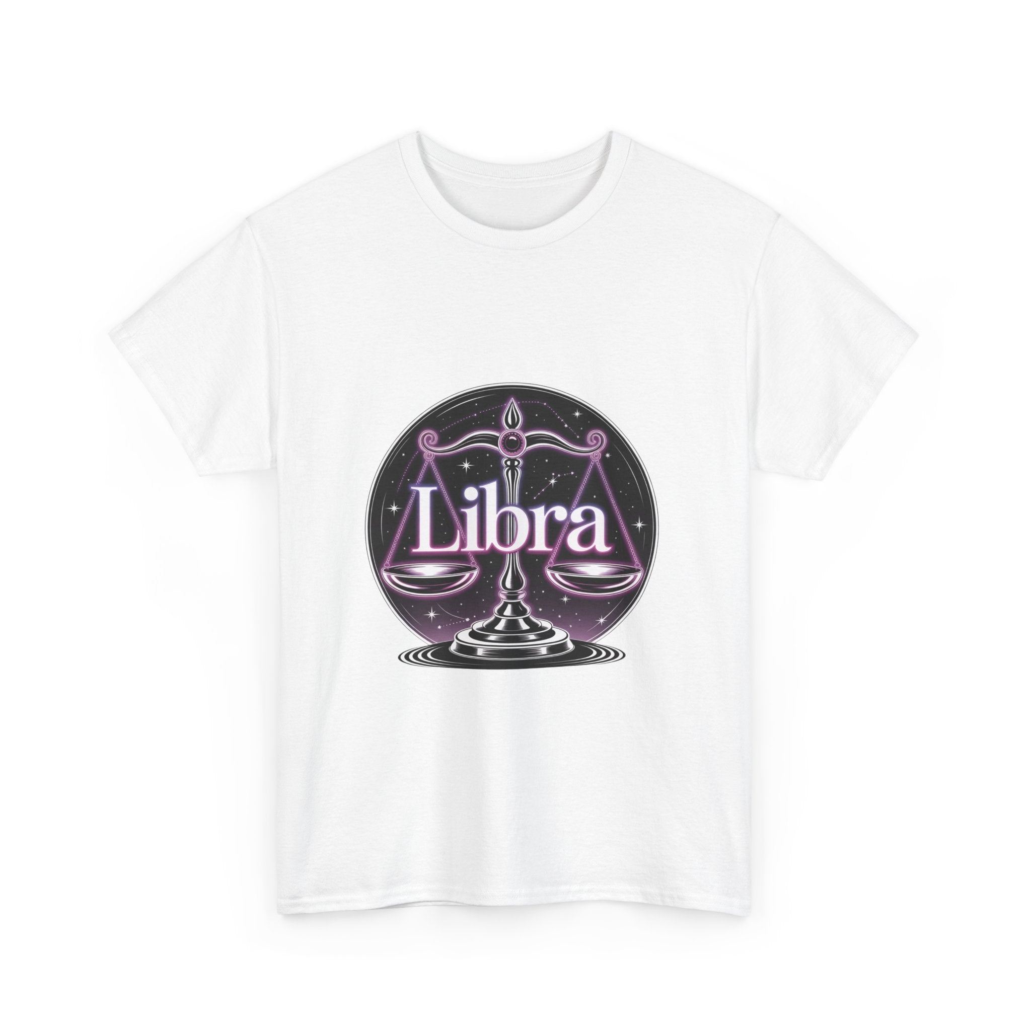 Neon Libra Zodiac Tee