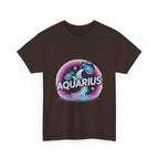 Neon Aquarius Zodiac Tee