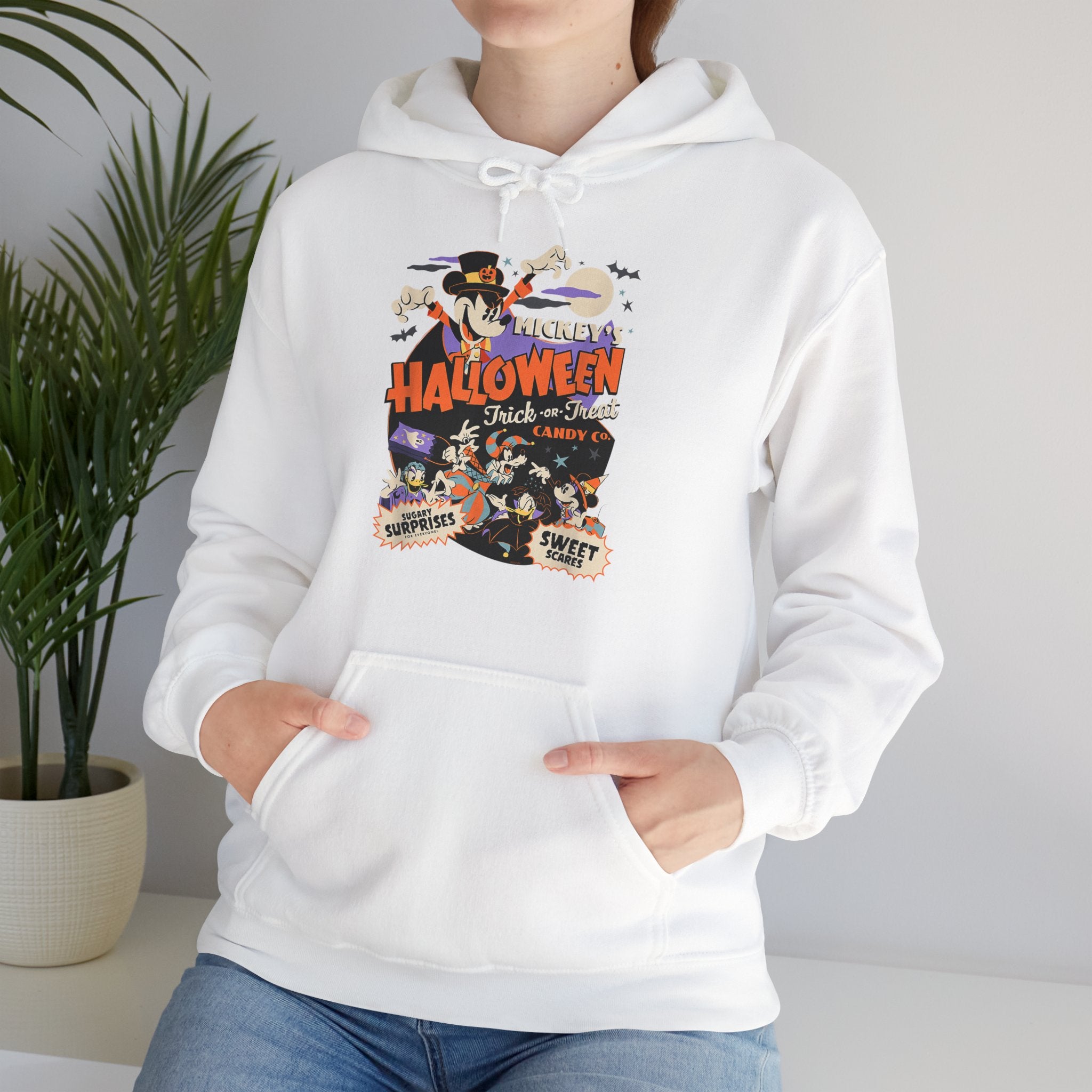 Hooded Sweatshirt Mickey's Trick or Treat Halloween Hoodie