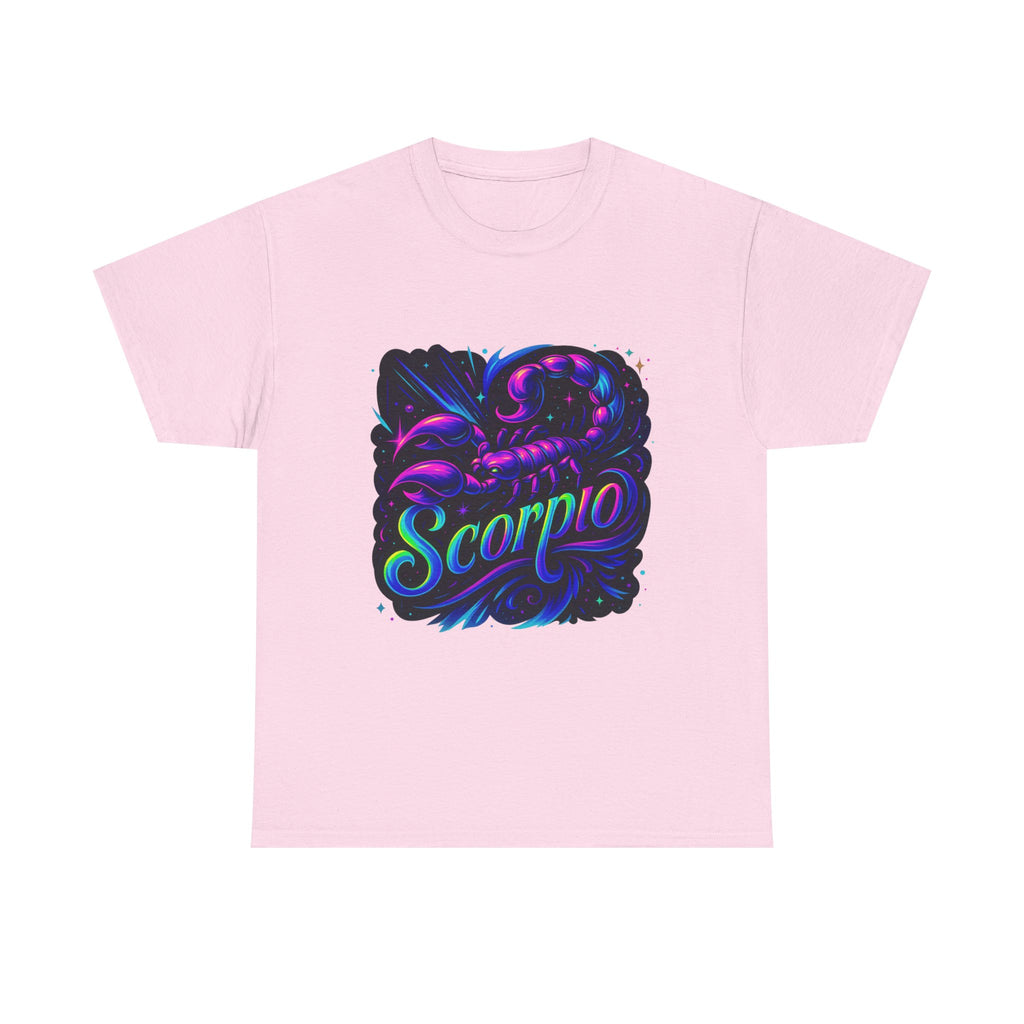 Neon Scorpio Zodiac Tee