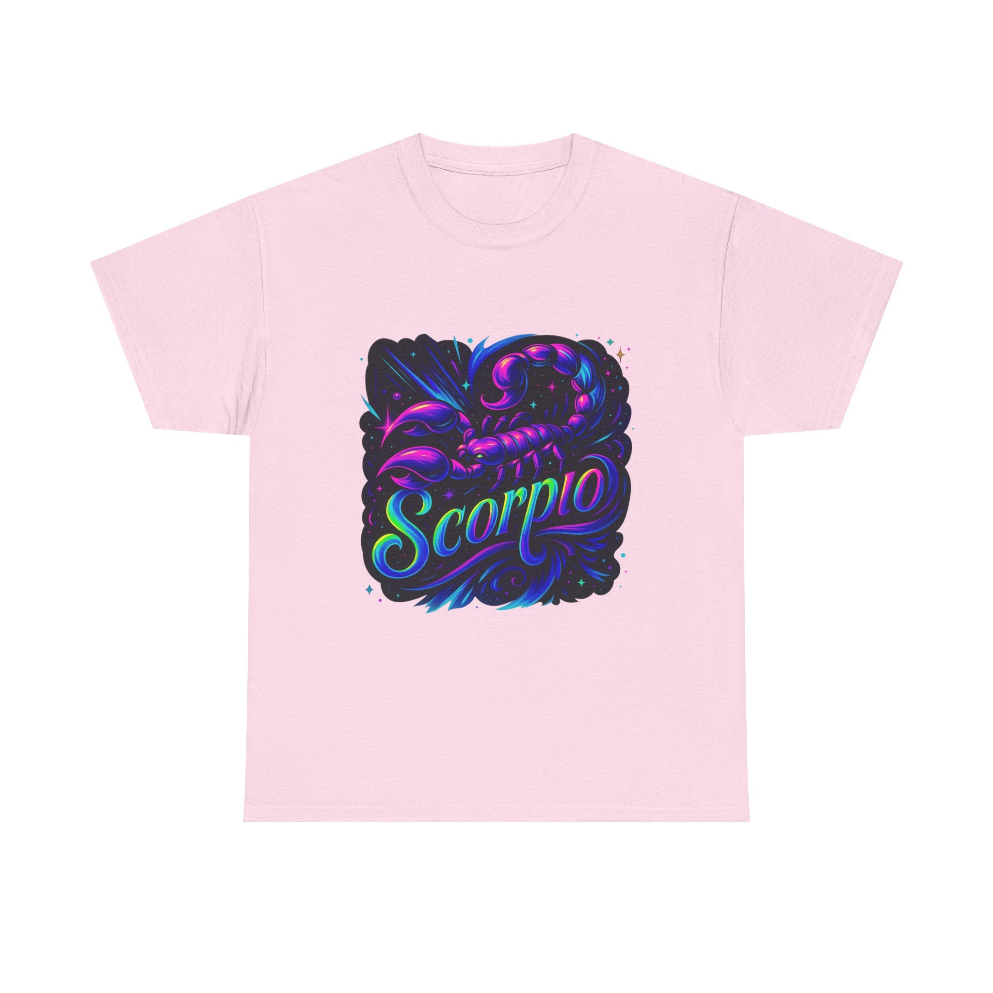 Neon Scorpio Zodiac Tee
