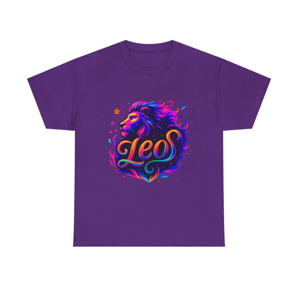 Neon Leo Zodiac Tee