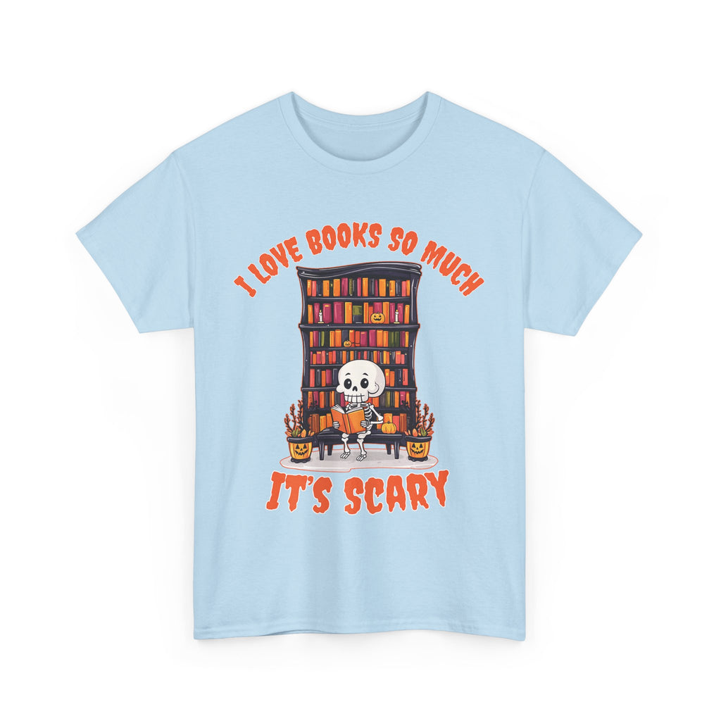 Funny Halloween Skeleton Book Lover Reading Adults Kids Book Premium T-Shirt