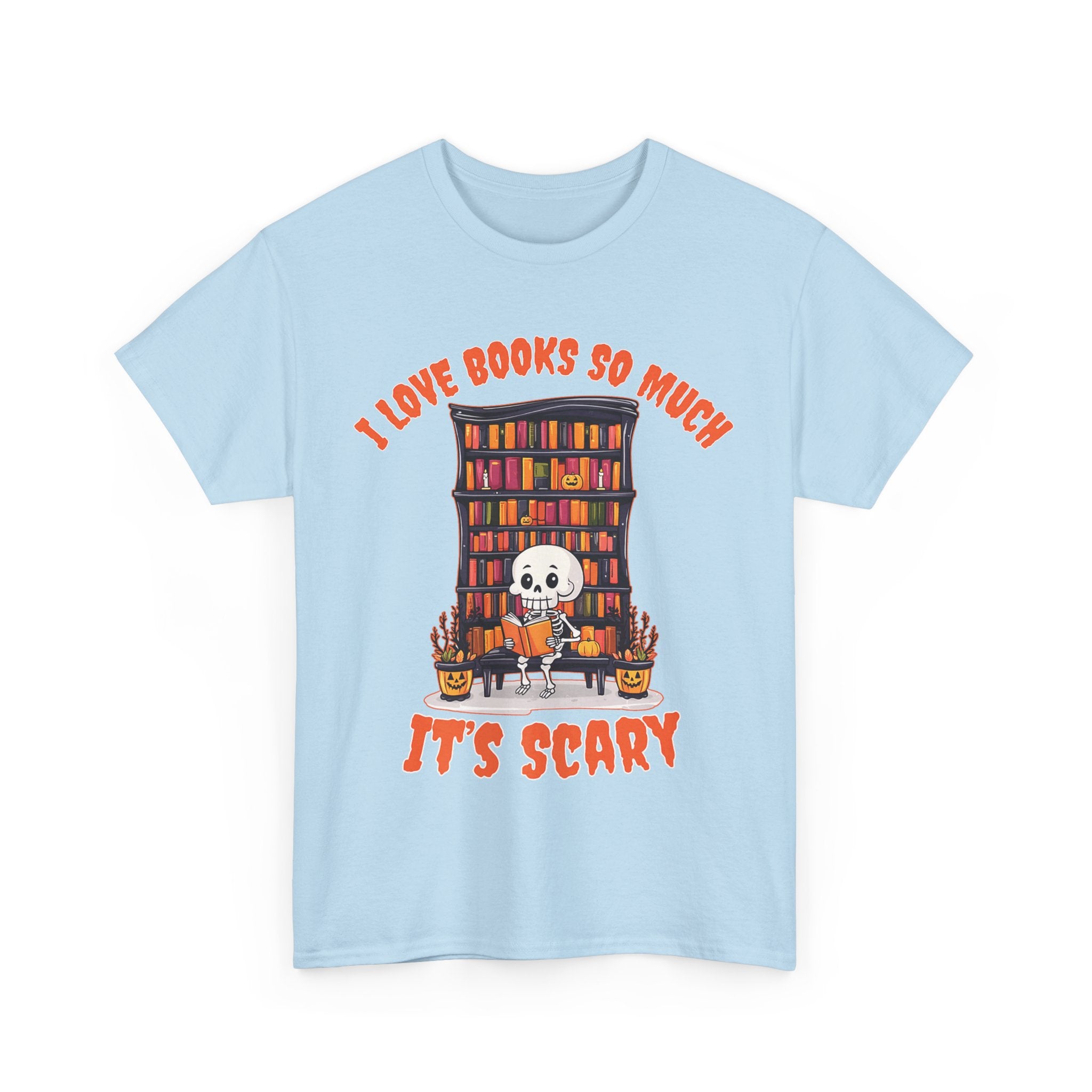 Funny Halloween Skeleton Book Lover Reading Adults Kids Book Premium T-Shirt