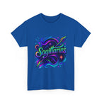 Neon Sagittarius Zodiac Tee