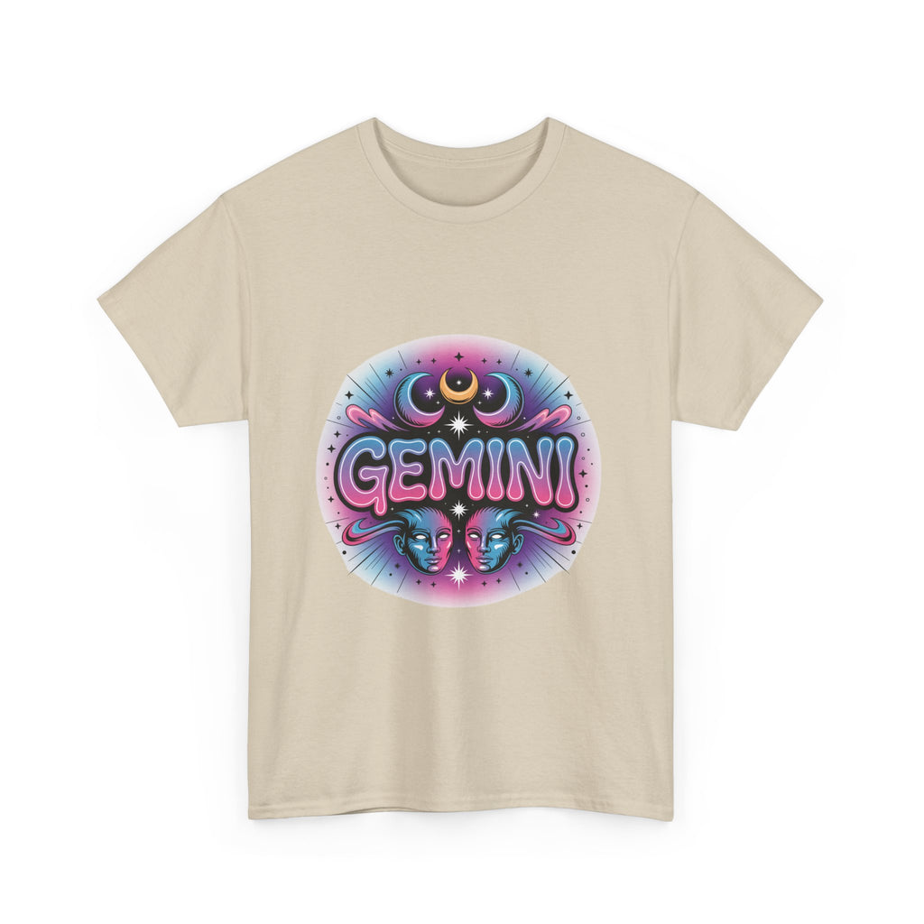 Neon Gemini Zodiac Tee
