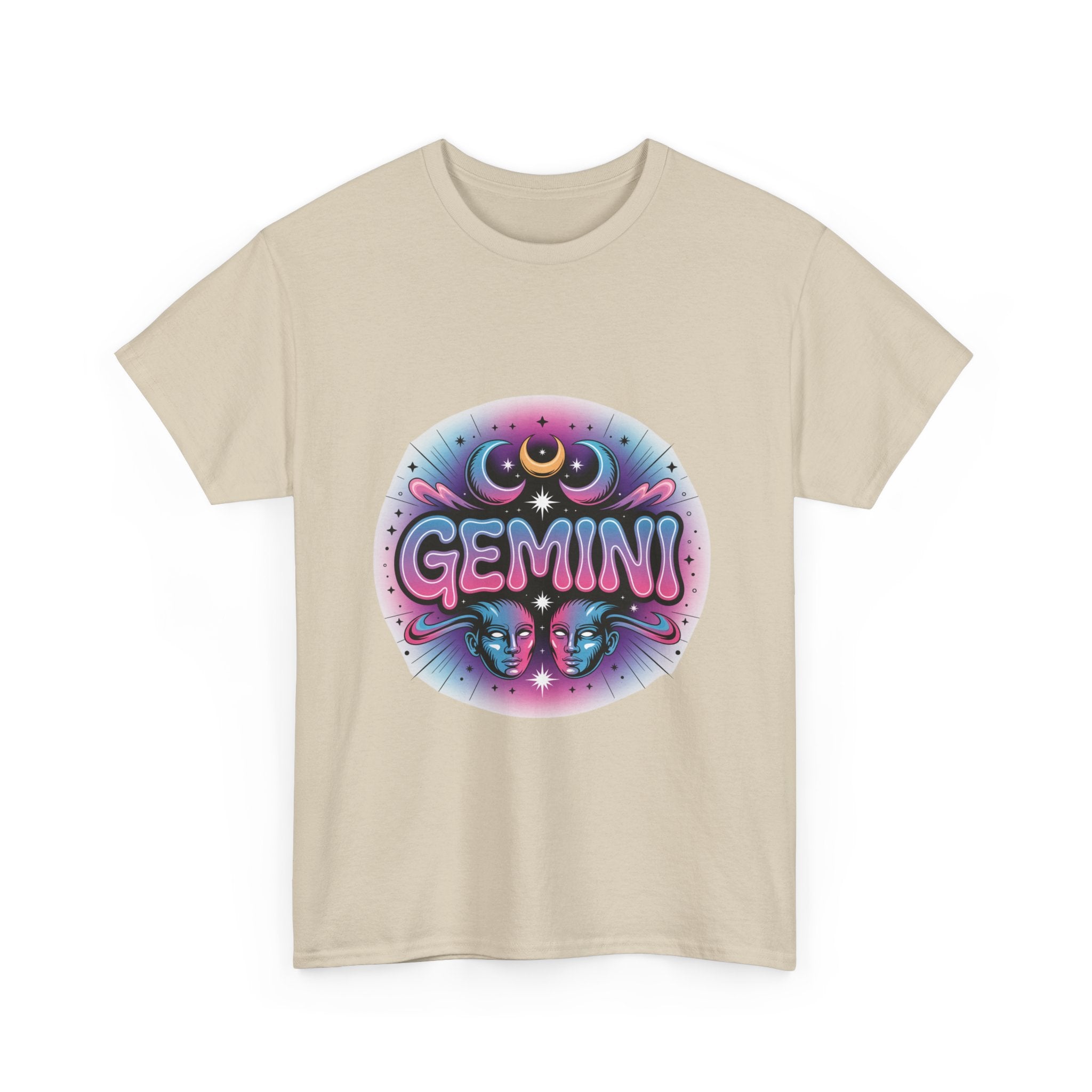 Neon Gemini Zodiac Tee