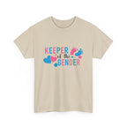 Gender Neutral Graphic Tee, Unisex T-Shirt, Nonbinary Shirt, Keeper of the Gender Apparel, LGBT Pride Top