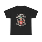Santa's Workshop Supervisor graphic Tee