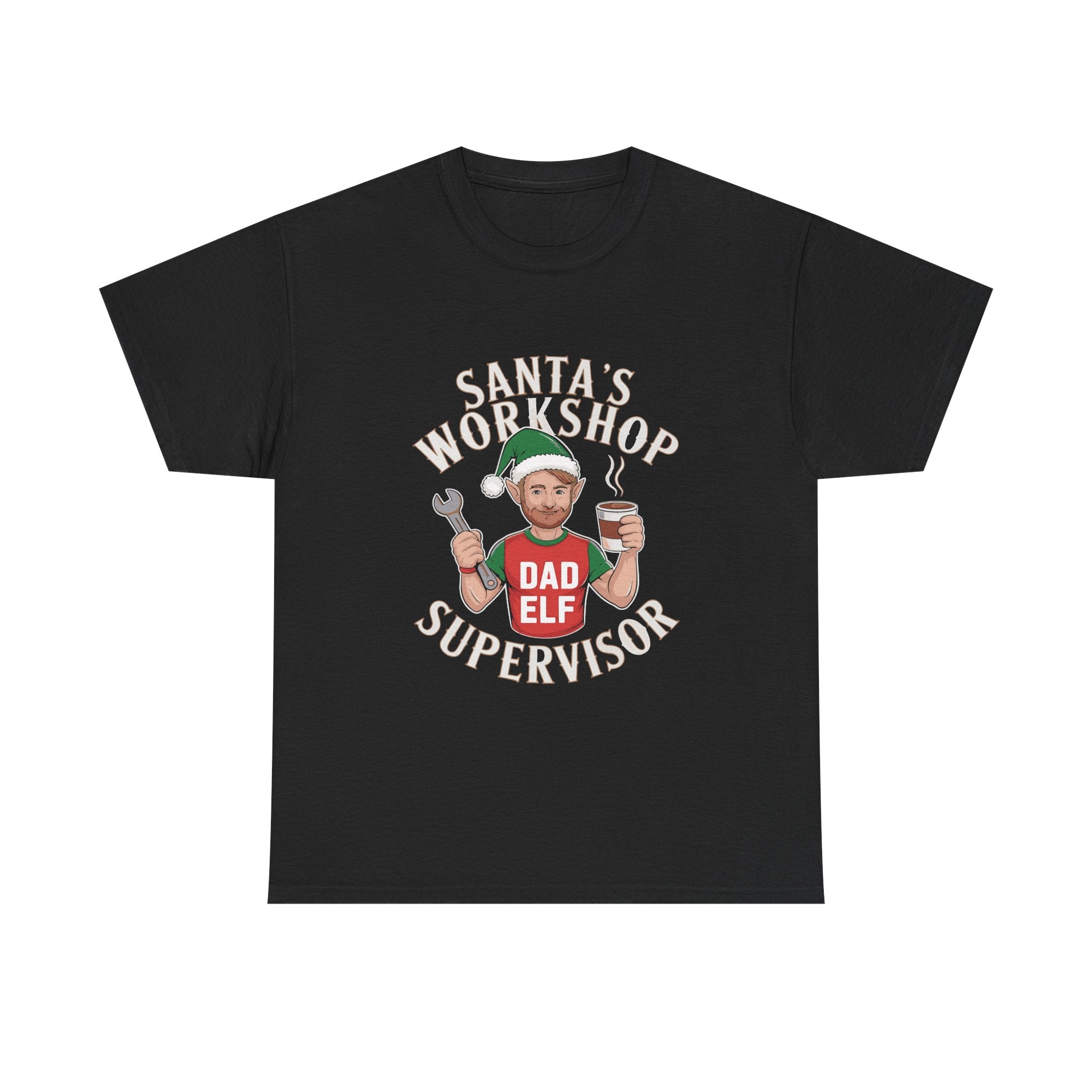 Santa's Workshop Supervisor graphic Tee