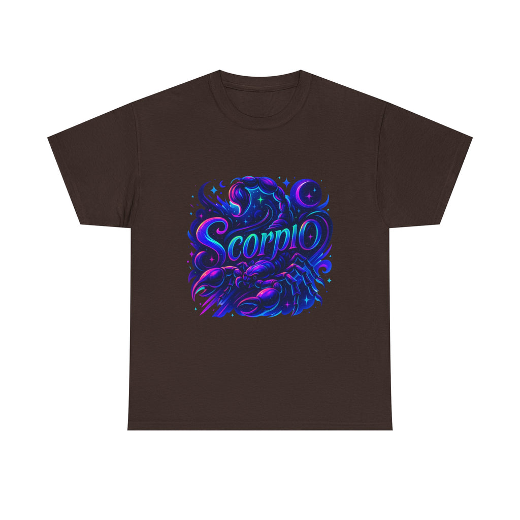 Neon Scorpio Zodiac Tee