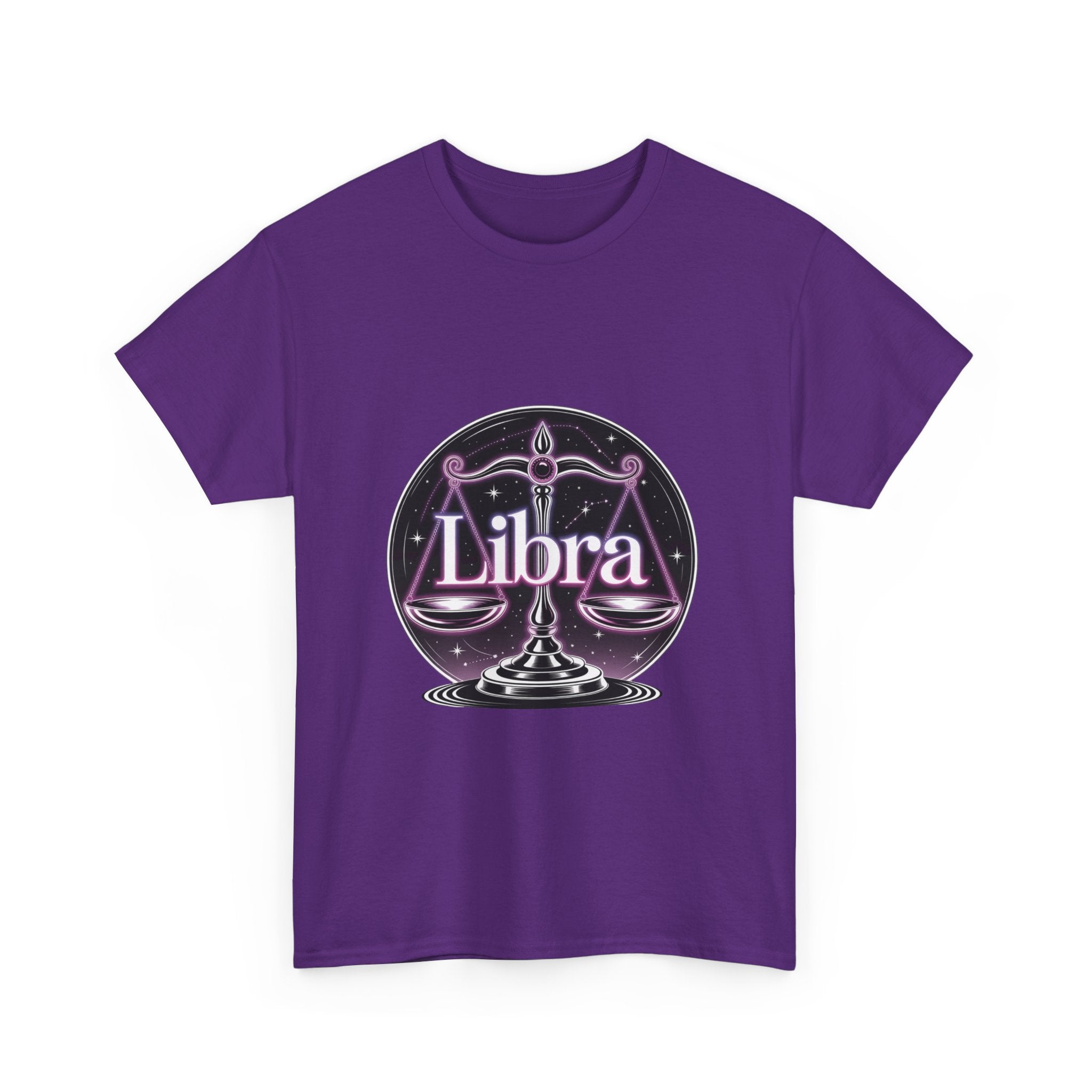 Neon Libra Zodiac Tee