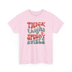 Thick Thighs Spooky Vibes Halloween Tee