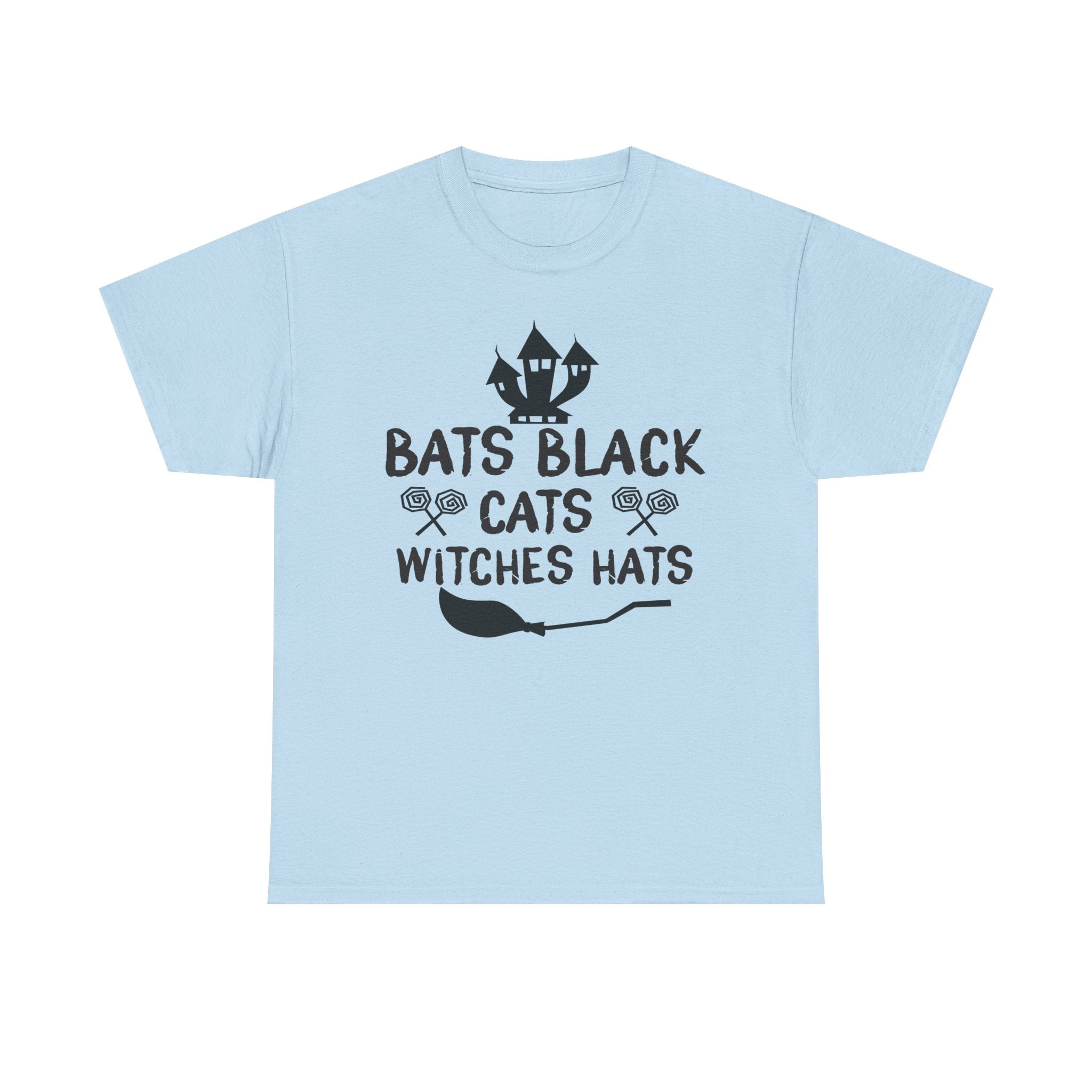 Bats Black Cats Witch Hats Tee