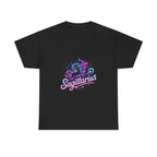 Neon Sagittarius Zodiac Tee