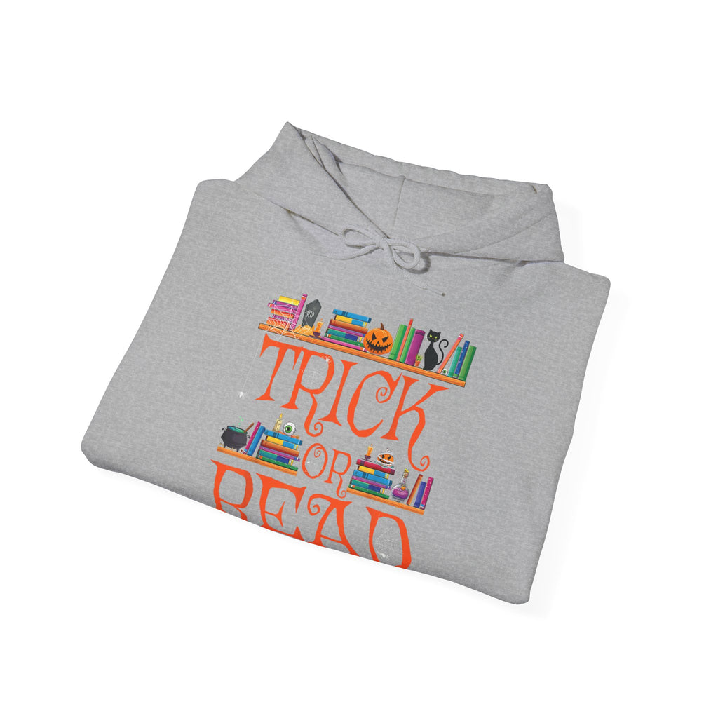 Trick or Read Halloween Teacher Hoodie