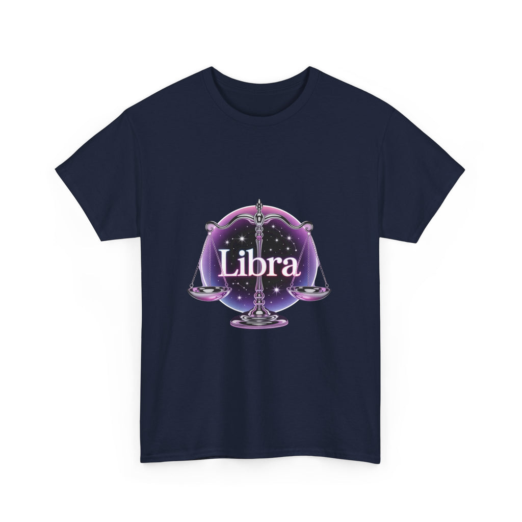 Neon Libra Zodiac Tee