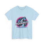Neon Aquarius Zodiac Tee