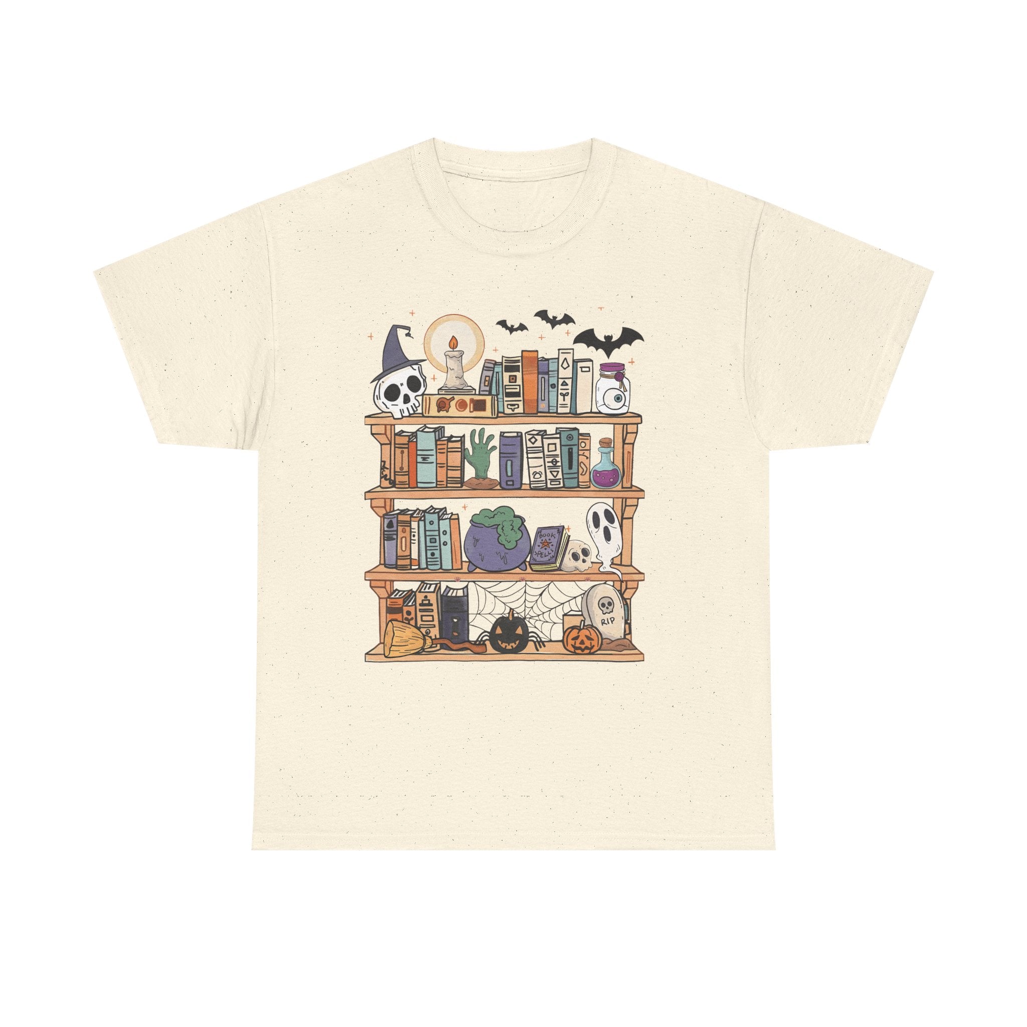 Spooky Reading Book Teacher Halloween back