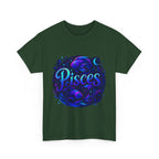 Neon Pisces Zodiac Tee