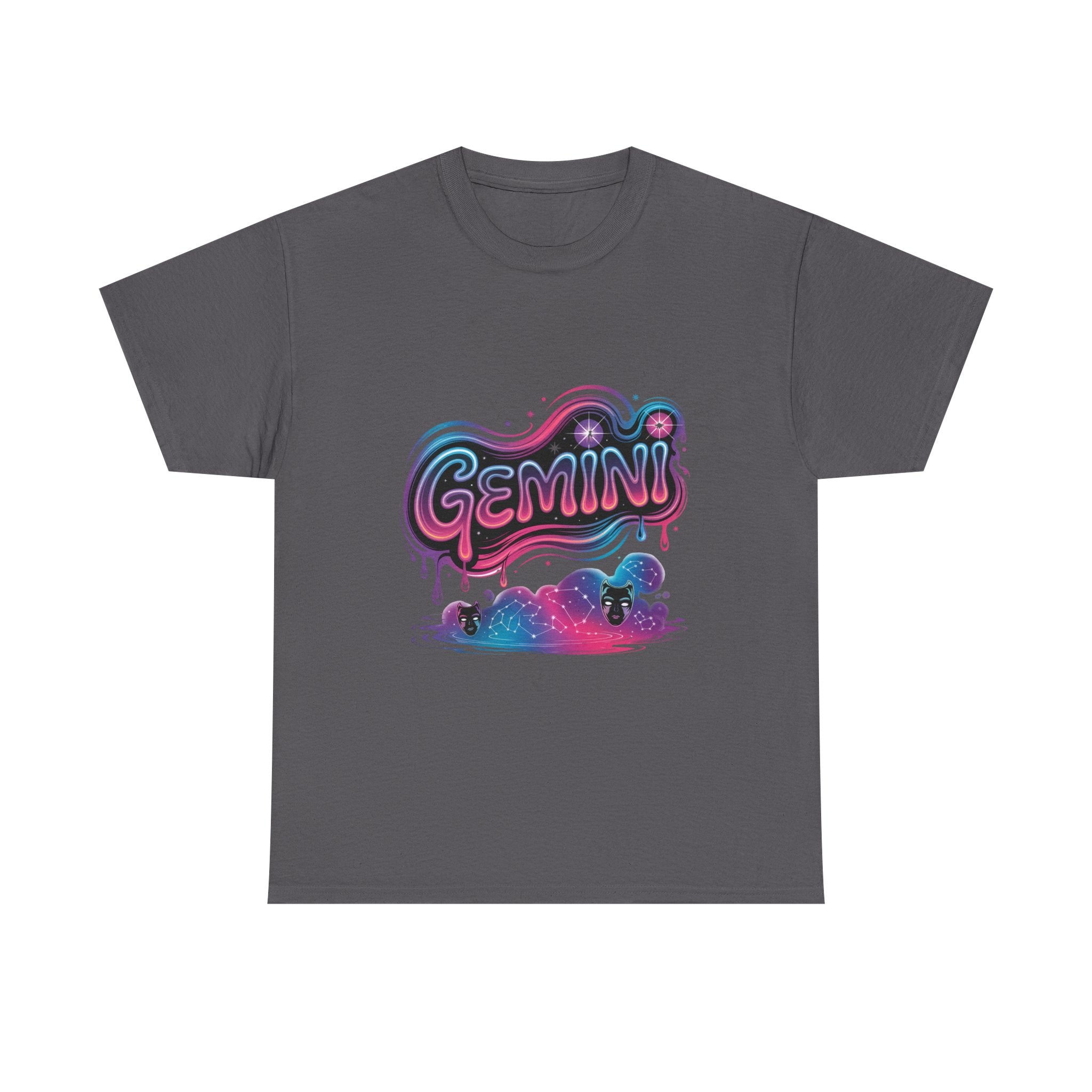 Neon Gemini Zodiac Tee