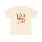 Wife, Mom, Witch graphic T-Shirt
