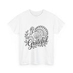 grateful, thanks giving graphic Tee