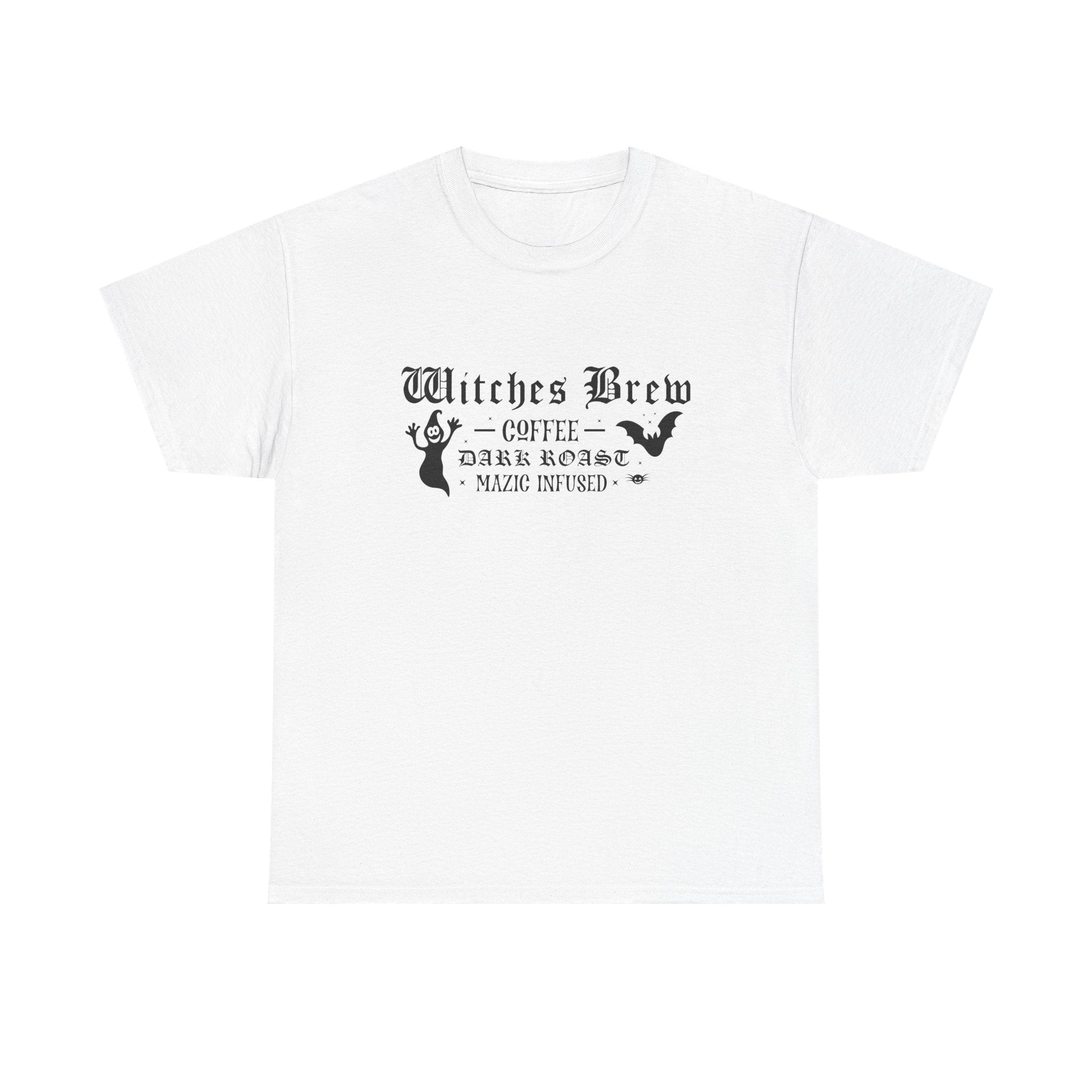 Witches brew coffee dark roast mazic infused Halloween Tee