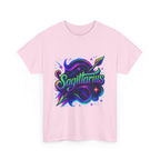 Neon Sagittarius Zodiac Tee