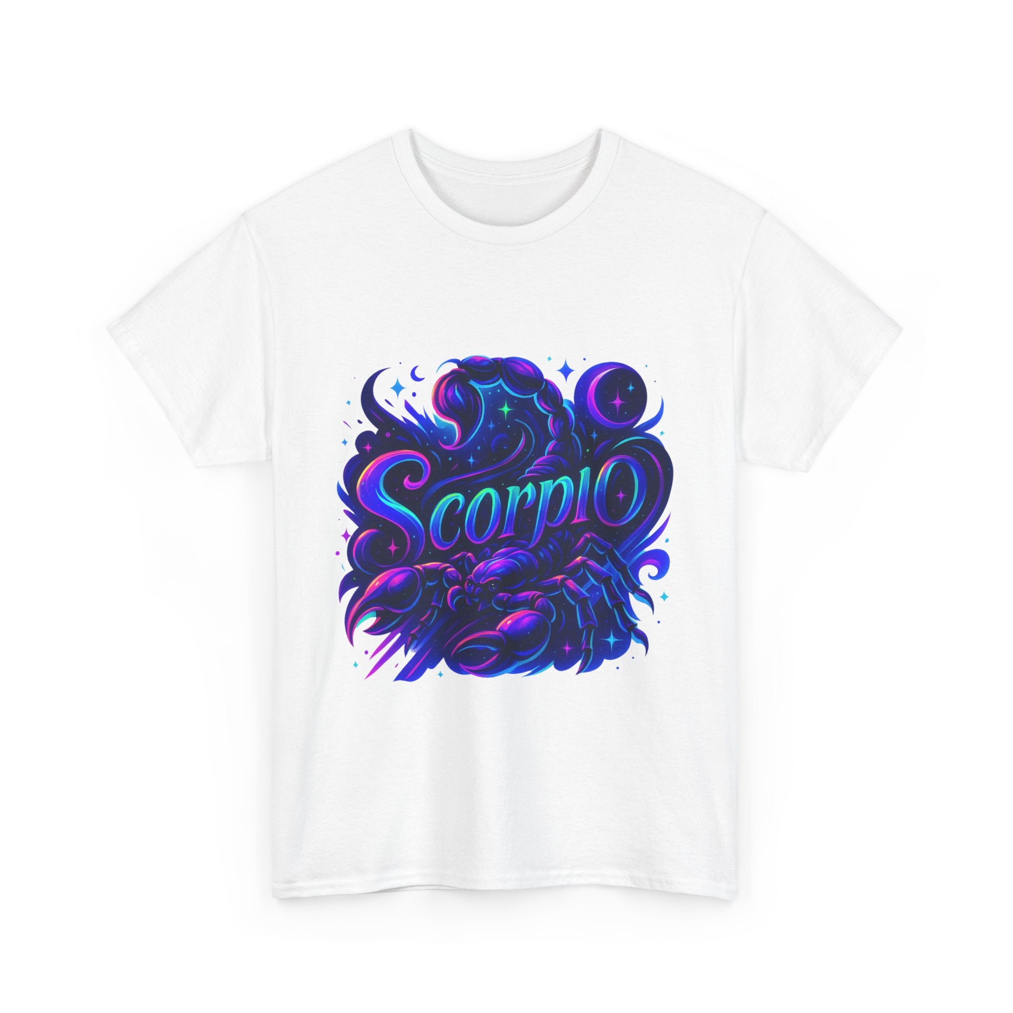 Neon Scorpio Zodiac Tee