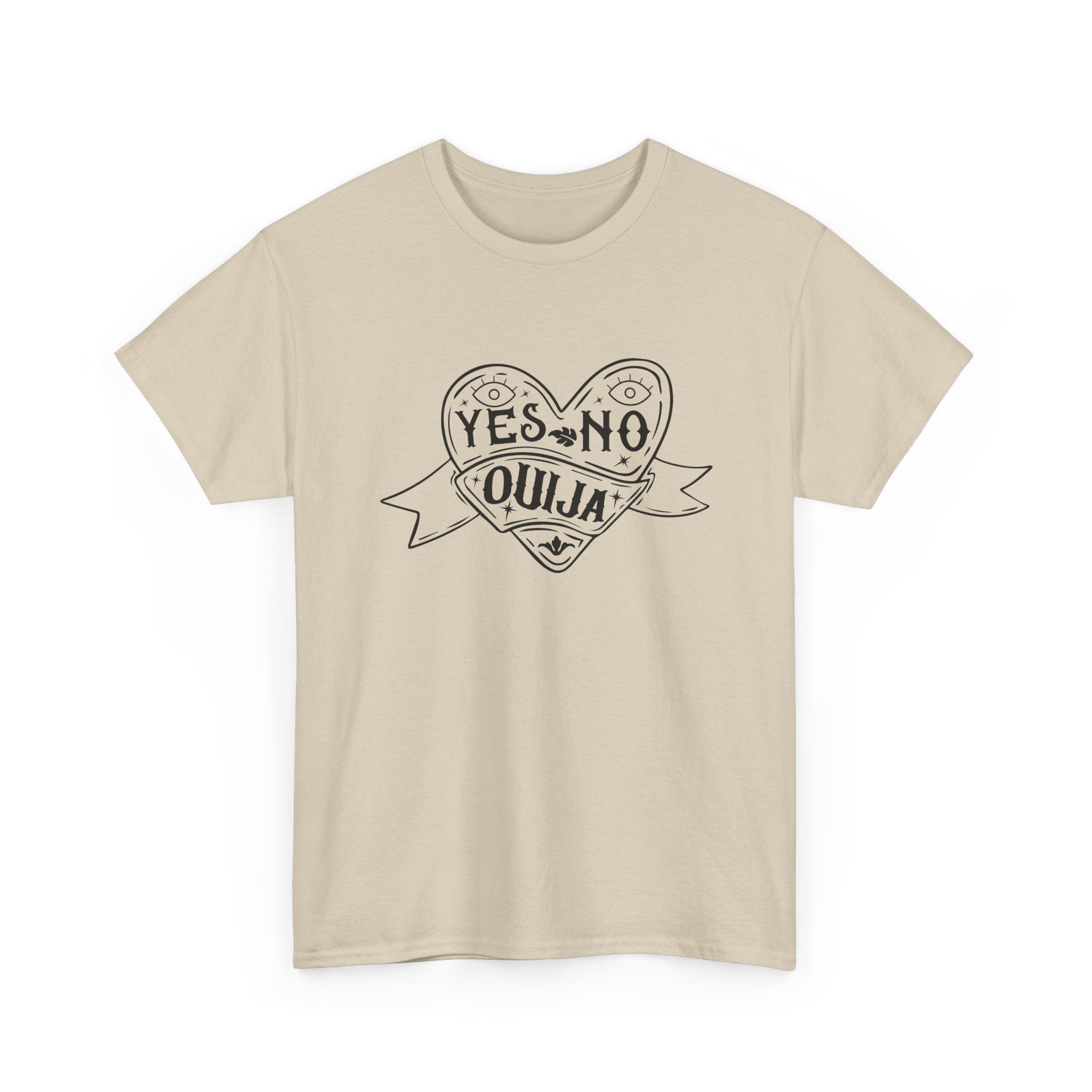 Unisex Tee - Yes No Ouija Graphic Print Shirt