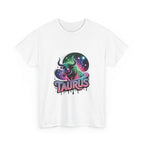 Neon Taurus Zodiac Tee