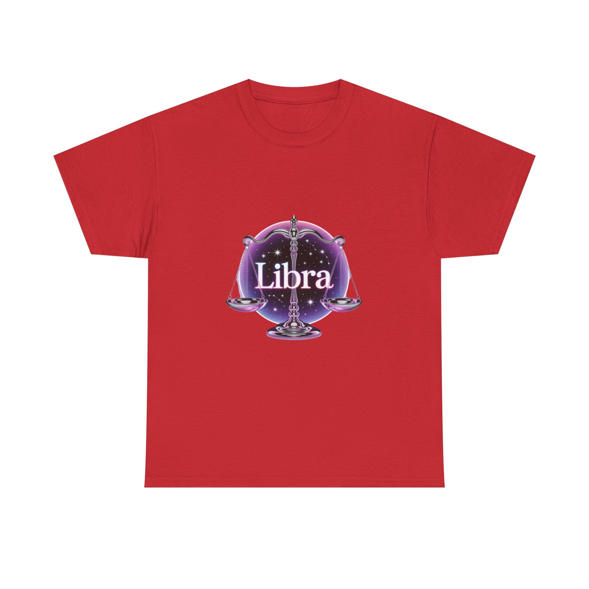 Neon Libra Zodiac Tee