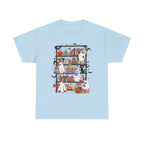 Ghost Reading Books Halloween Book Lover T-Shirt
