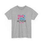 Graphic Tee - Pink or Blue Auntie Loves You Shirt