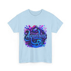 Neon Aquarius Zodiac Tee