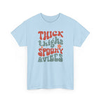 Thick Thighs Spooky Vibes Halloween Tee