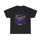 Neon Taurus Zodiac Tee