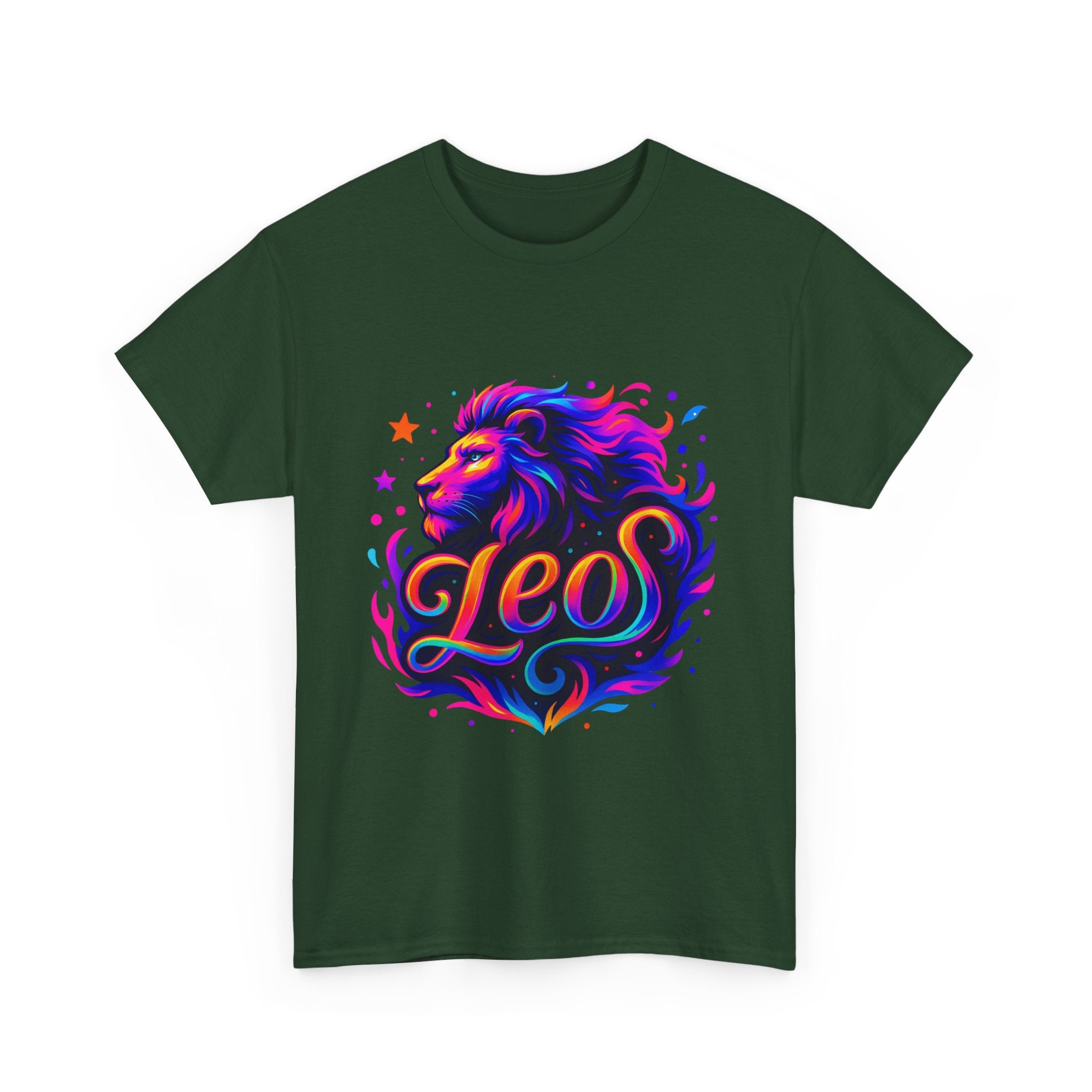 Neon Leo Zodiac Tee