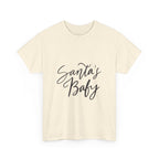 Santa's Baby Graphic Tee for Christmas
