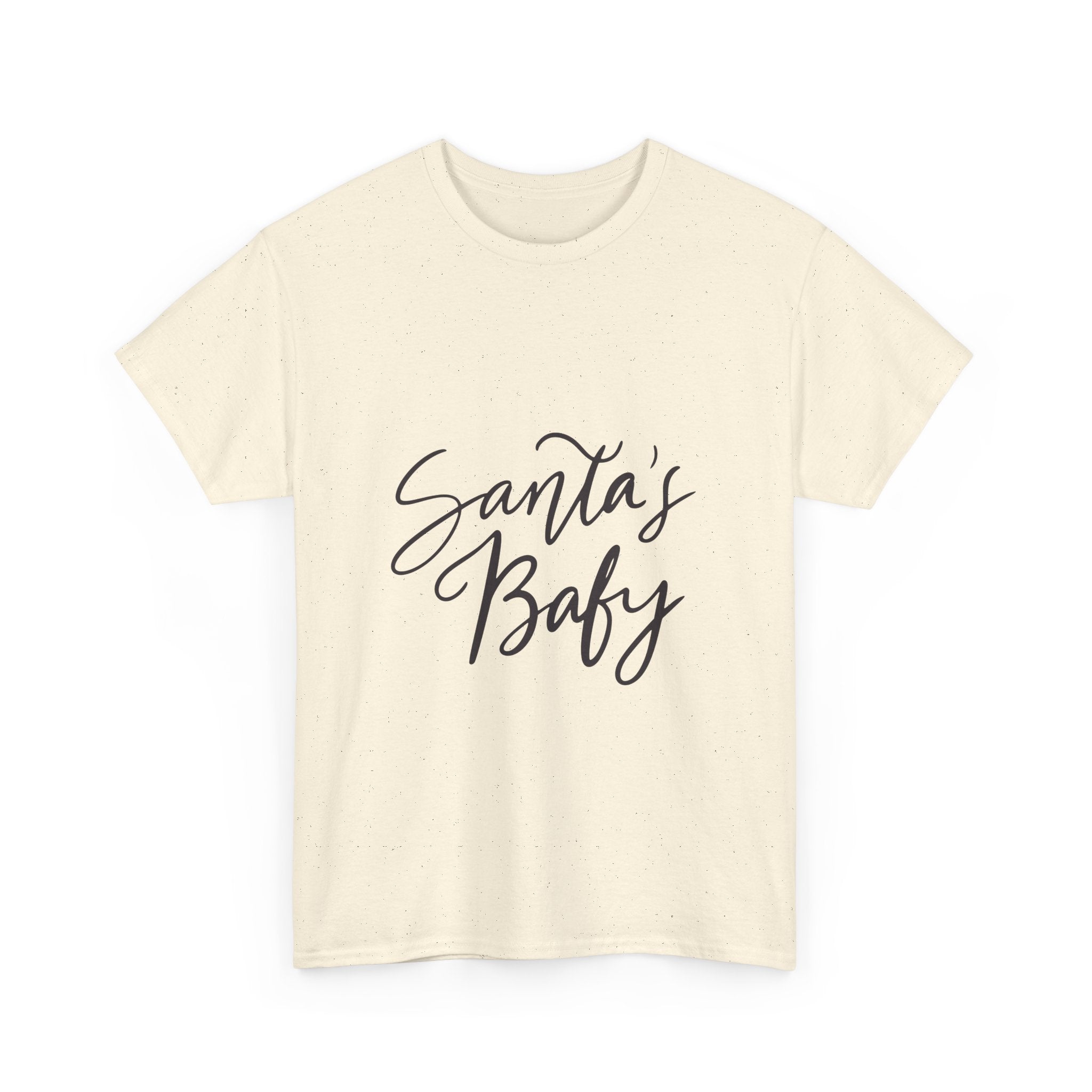 Santa's Baby Graphic Tee for Christmas
