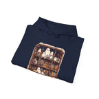 Cute Ghost Reading Books Halloween Librarian Book Hoodie